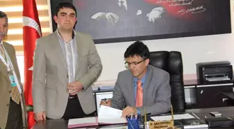 Afyonkarahisar Devler Hastanesi'ne Mr Cihazının Kurulumu İçin Gerekli İmzalar Atıldı