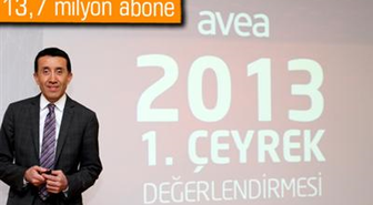Avea'nın 3 Aylık Geliri 917 Milyon Tl