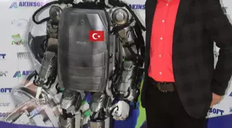 İnsansı Robot 'Akıncı-2' Halkla Tanıştı