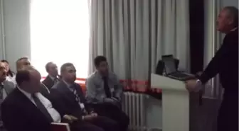 Kavak Devlet Hastanesi'nde Yangın Semineri Verildi