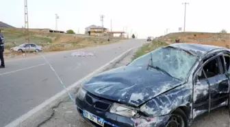 Nurhak'ta Otomobil Devrildi: 1 Ölü, 1 Yaralı