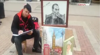 Yozgatlı Ressam, Londra'da Atatürk'ü Tanıtıyor