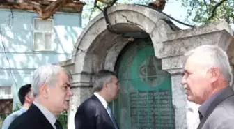 600 Yıllık Aksu Köyünde Tarihi Eserler Restore Ediliyor