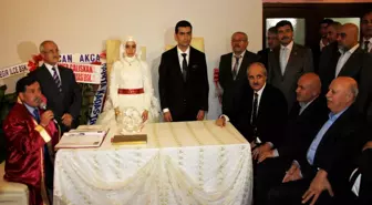 Numan Kurtulmuş Nikah Şahitliği Yaptı