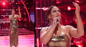 Göğüsleri de Performansı da Olay Oldu