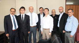 Başkan Yazıcı Öğrenci Meclis Başkanını Ziyaret Etti