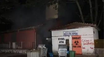 Atık Depolama Bölümü Yandı