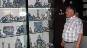 Sorgun'da Kursiyerler Tarafından Yapılan Çiniler Satışa Çıktı