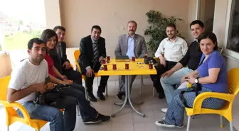 MHP Afyonkarahisar Milletvekili Yılmaz'dan Gazetecilere Ziyaret