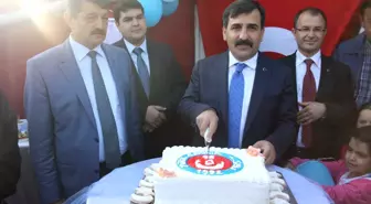 Sağlık-Sen Genel Başkanı Kahveci, Açılışa Katıldı