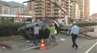 Rize'deki Trafik Kazası