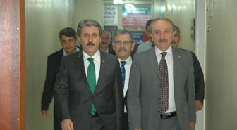 BBP Genel Başkanı Destici'den Ervak'a Ziyaret
