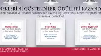 Liselerarası Resim Yarışması Ödülleri