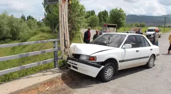 Köpekler Kazaya Neden Oldu: 4 Yaralı