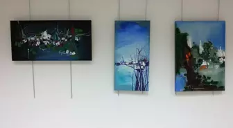 Resim Öğretmeninden Resim Sergisi