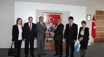 Sgk'den Rektör Şimşek'e Ziyaret