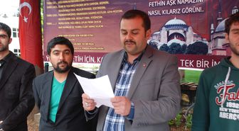 Besni'de Alperen Ocakları Ayasofya İçin İmza Topladı