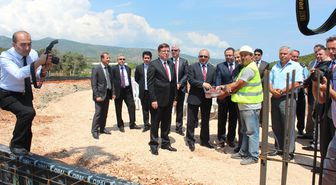Urla Bölge Trafik Denetleme Amirliği Binasının Temeli Atıldı