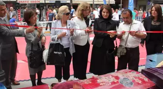 'Ahşap Boyama ve El Sanatları' Sergisi Açıldı