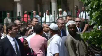 Erdoğan Cuma Namazını Washıngton Merkez Camii'nde Kıldı