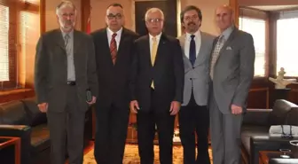 Kosova Anayasa Mahkemesi Heyetinden Aü'ye Ziyaret