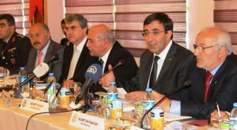 Kalkınma Bakanı Cevdet Yılmaz Bayburt'da