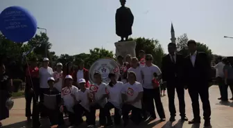 Gençlik ve Spor Bayramı Atatürk Anıtında Yapılan Törenle Kutlandı