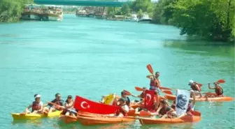 Manavgat Irmağı Kano ile Tanıştı