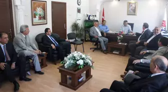 Aydın Ticaret Borsası'ndan Akın'a Ziyaret