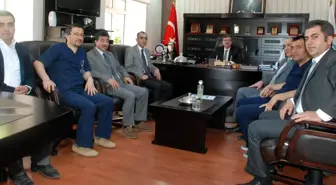 Sağlık-Sen Üniversite Şubesinden Sağlık Müdürüne Ziyaret