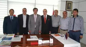 Elazığ Esnaf ve Sanatkarları Odaları Birliği'nden, Etso Başkanı Şekerdağ'a Ziyaret