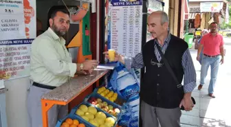 Havalar Isındı Taze Meyve Suyuna İlgi Arttı