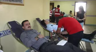 Kilis Belediyesi Çalışanlarından Kan Bağışı