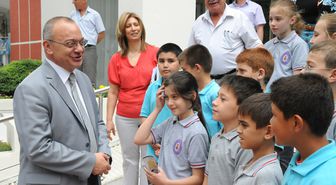 Mesirli Öğrenciler Başkan Amcalarıyla Tanıştı