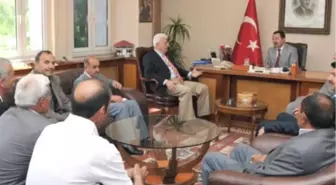 Türkiye Muhtarlar Federasyonu'ndan Vali Balkanlıoğlu'na Ziyaret