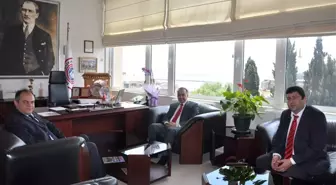 Filibe Başkonsolosu Cebeci Den Belediyeye Ziyaret