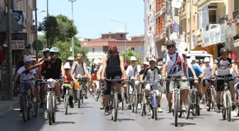 Sağlıklı Yaşama Pedal Çevirdiler