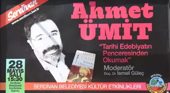 Yazar Ahmet Ümit Serdivan'a Geliyor