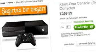 Xbox One Ön Siparişleri Playstation 4'ün Önünde İlerliyor