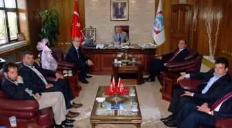 Kayseri Asansörcüler Derneği, Melikgazi Belediyesini Ziyaret Etti