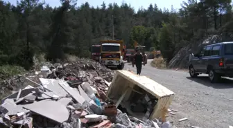 Ormanı Çöplüğe Çevirdiler