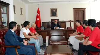 Japon Yamazaki Çiftinden Vali Demirtaş'a Ziyaret