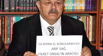 Arif Sağ'ın, Aracına Haciz Koydurduğu Gazeteciden Tepki