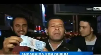 CNN Türk muhabirinin canlı yayında zor anları