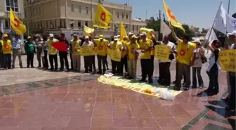 Kilis'te Sendikalardan Gezi Parkı Protestosu