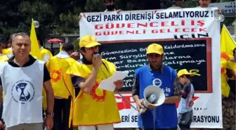 Tokat'ta İş Bırakan Kesk Üyelerinden Gezi Eylemine Destek