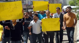 Yüksekovalı Fırın İşçileri Eylemde