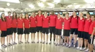 A Milli Kadın Basketbol Takımı, Fransa'ya Gitti