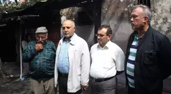 Evi Yanan Aileye Tokat Belediyesi'nden Destek