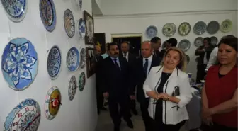 Hükümlü ve Tutukluların Resim ve El İşi Sergisi Açıldı